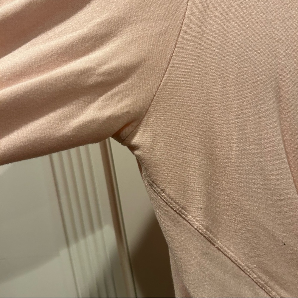 Athleta Light Pink Twist Front Long Sleeve Top - Picture 5 of 7